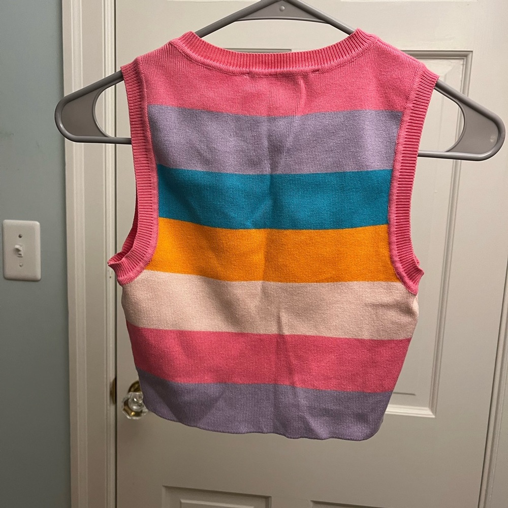 Colorful knit top - Picture 2 of 3